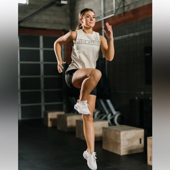 Zyia Ash ZYIA Active Gym Tank Sz M - Picture 3 of 6